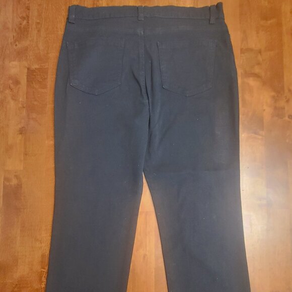 Gloria Vanderbilt ~ Sz 14P ~ Black Amanda Style Jeans/Pants ~Excellent Condition - Picture 5 of 8
